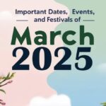 Important Festivals in March