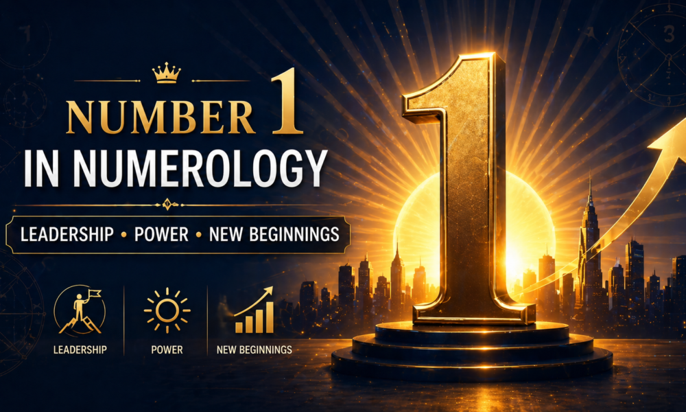 Number 1 in numerology meaning leadership power new beginnings birth number 1 personality traits