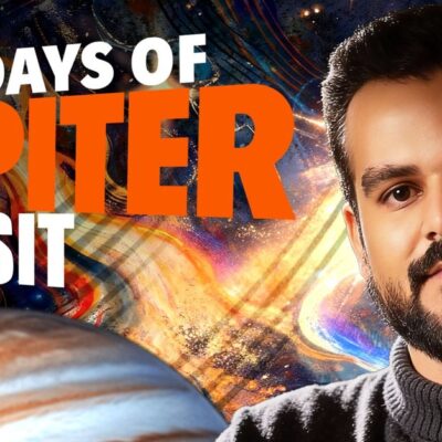 Rishabh A. Grover explaining the next 100 days action plan for Jupiter Transit in Cancer 2026, with Mulank wise numerology predictions and remedies.